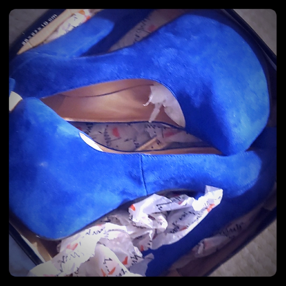 Suede Heels